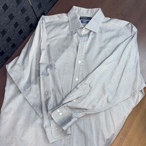 Ralph Lauren Light Gray Dress Shirt size 17.5